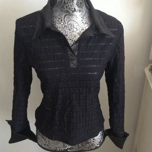 Y2K VINTAGE EK DESIGN BLACK TOP M